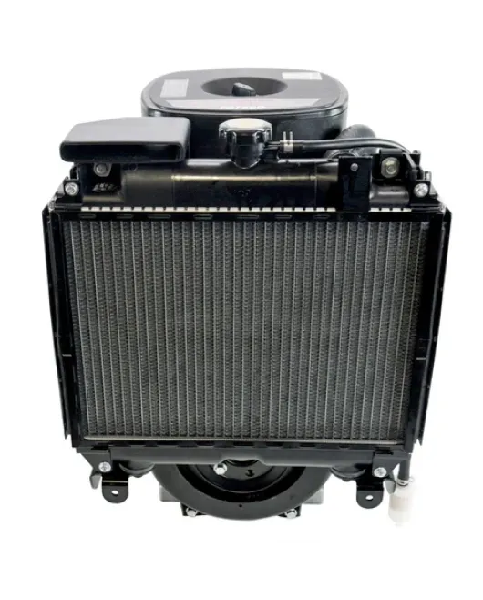 Kawasaki FD750D-S02-S Horizontal Liquid-Cooled Engine with Radiator